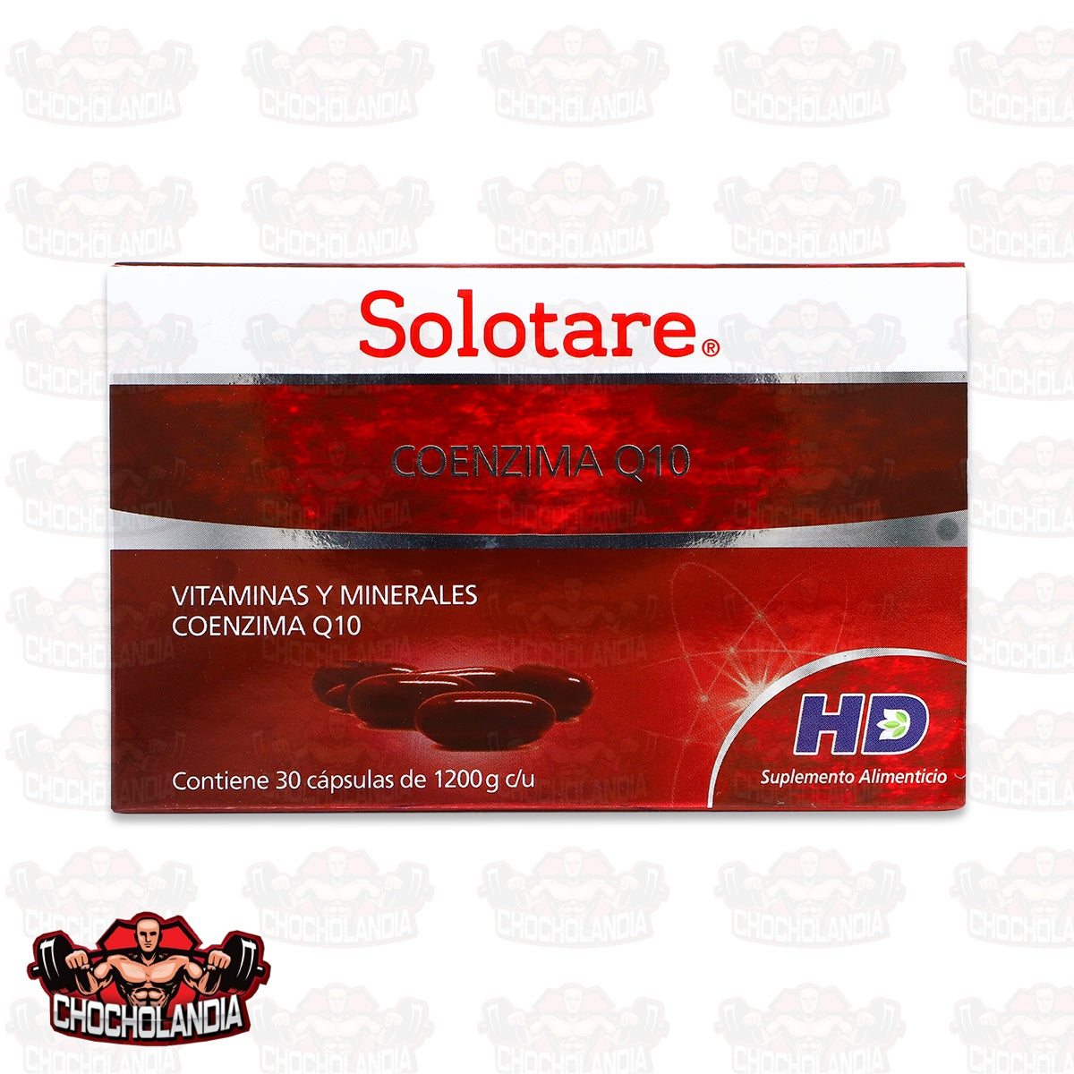 SOLOTARE COENZIMA Q10, 30 CAPSULAS 1200 G C/U, HD